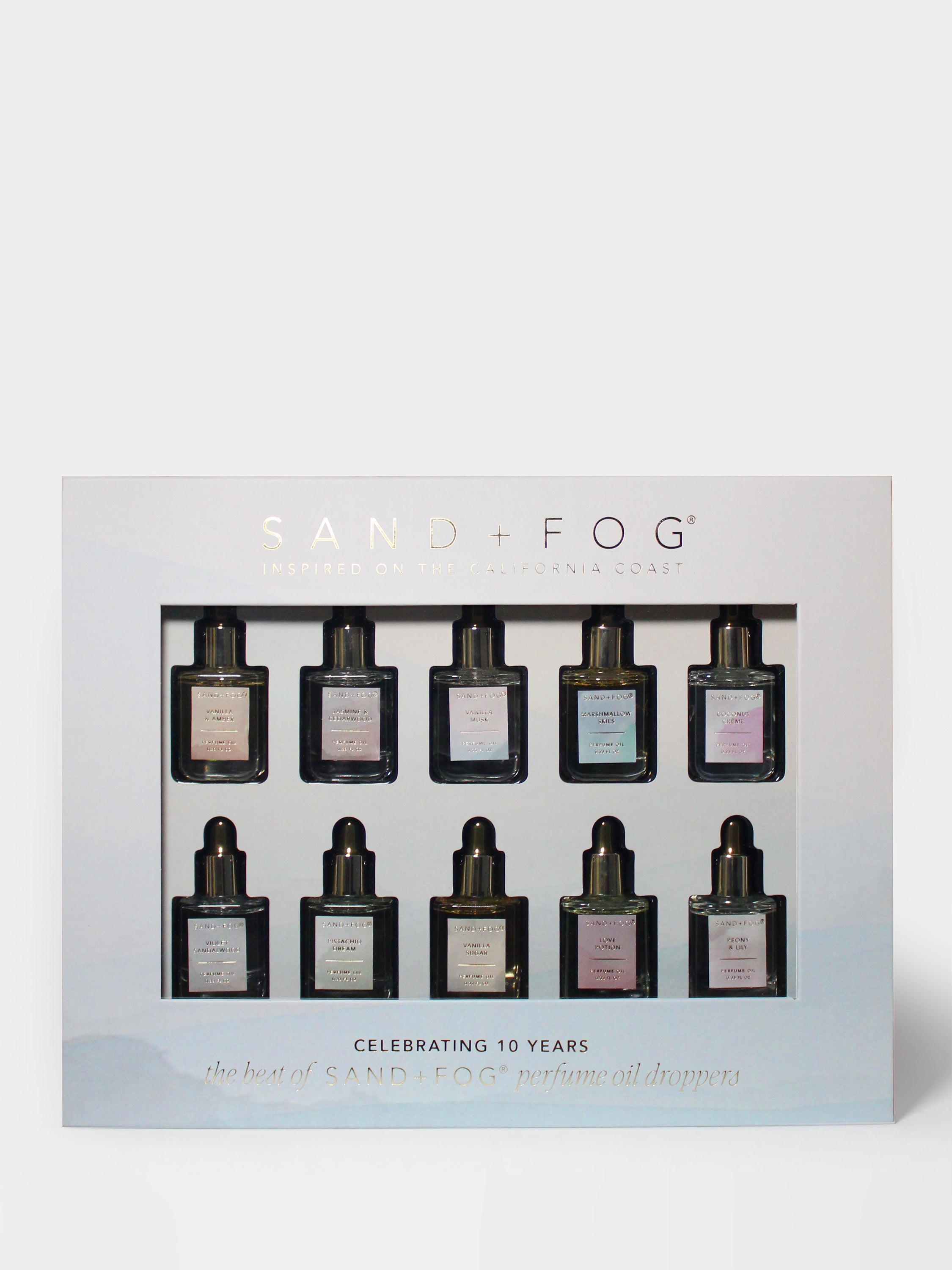 Ten Year Anniversary Perfume Oil Dropper Set - Signature Scent