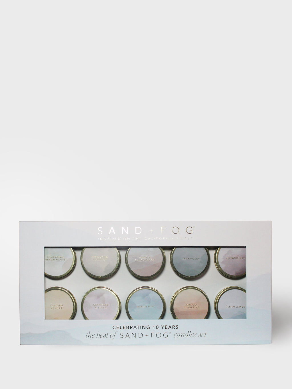 Ten Year Anniversary Candle Set - Scented Candle