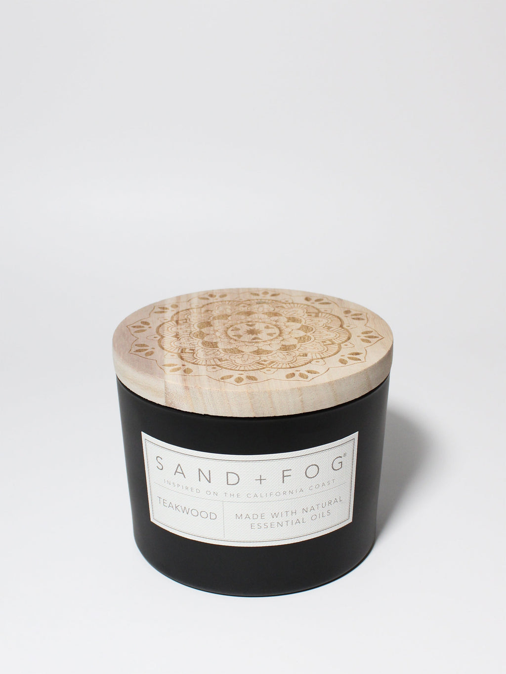 Teakwood 12 oz scented candle - Scented Candle