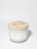 Sand + Paws Ocean Mist 12 oz scented candle - Signature Scent