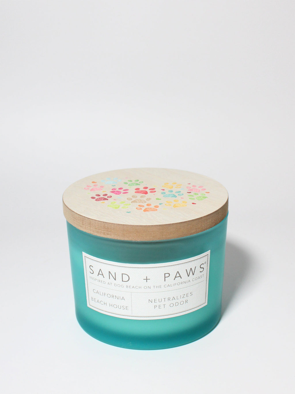 Sand + Paws California Beach House 12 oz scented candle - Signature Scent