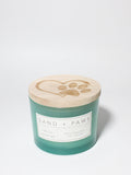 Sand + Paws Fresh Jasmine 12 oz scented candle - Signature Scent