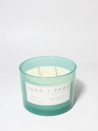 Sand + Paws Fresh Jasmine 12 oz scented candle - Signature Scent