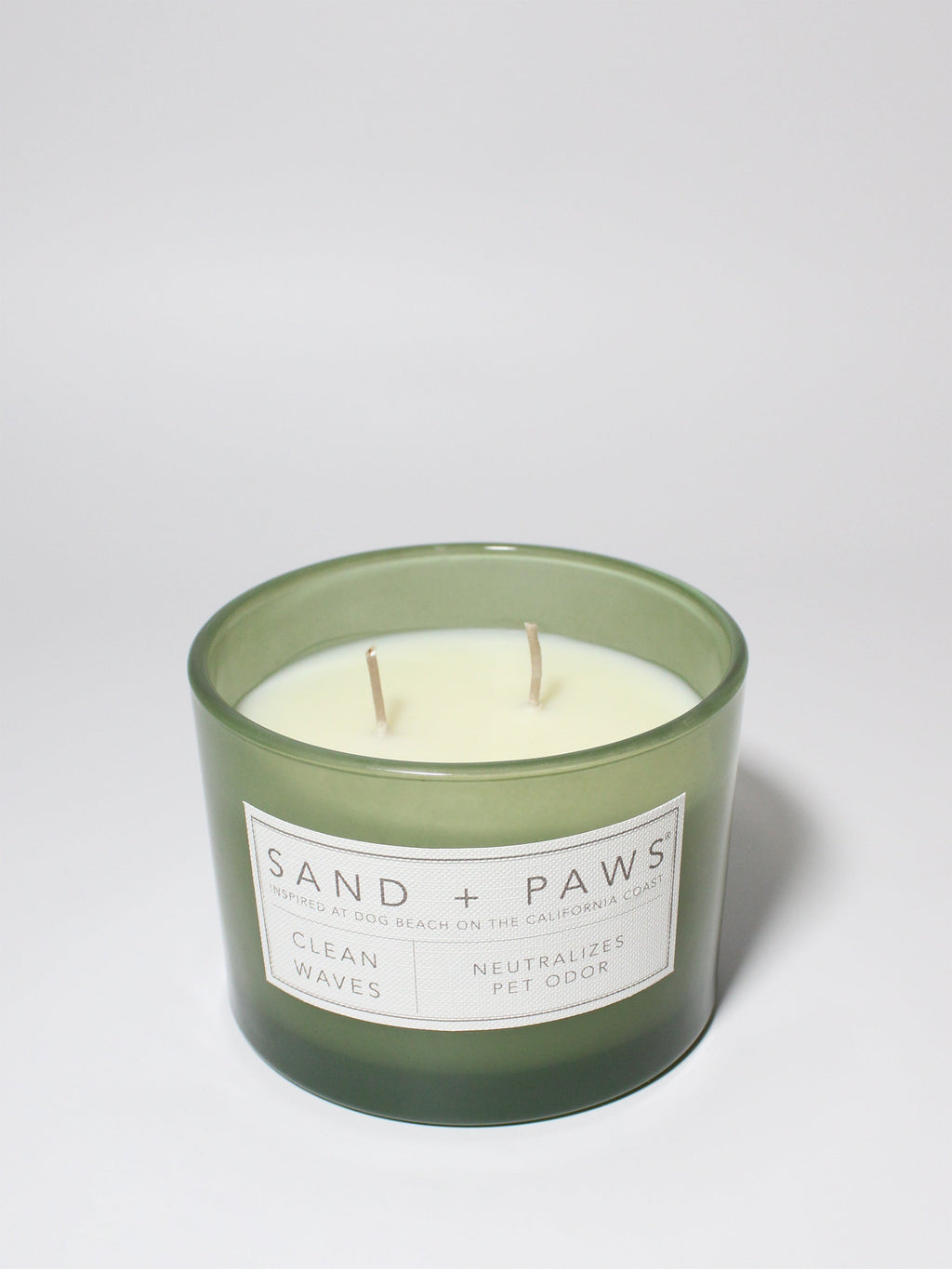 Sand + Paws Clean Waves 12 oz scented candle - Signature Scent