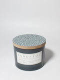 Midnight Blue Citrus 12 oz scented candle - Scented Candle