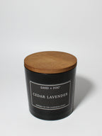 Cedar Lavender 21 oz scented candle - Scented Candle
