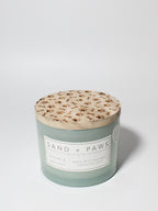 Sand + Paws Ocean & Sea Salt 12 oz scented candle - Signature Scent