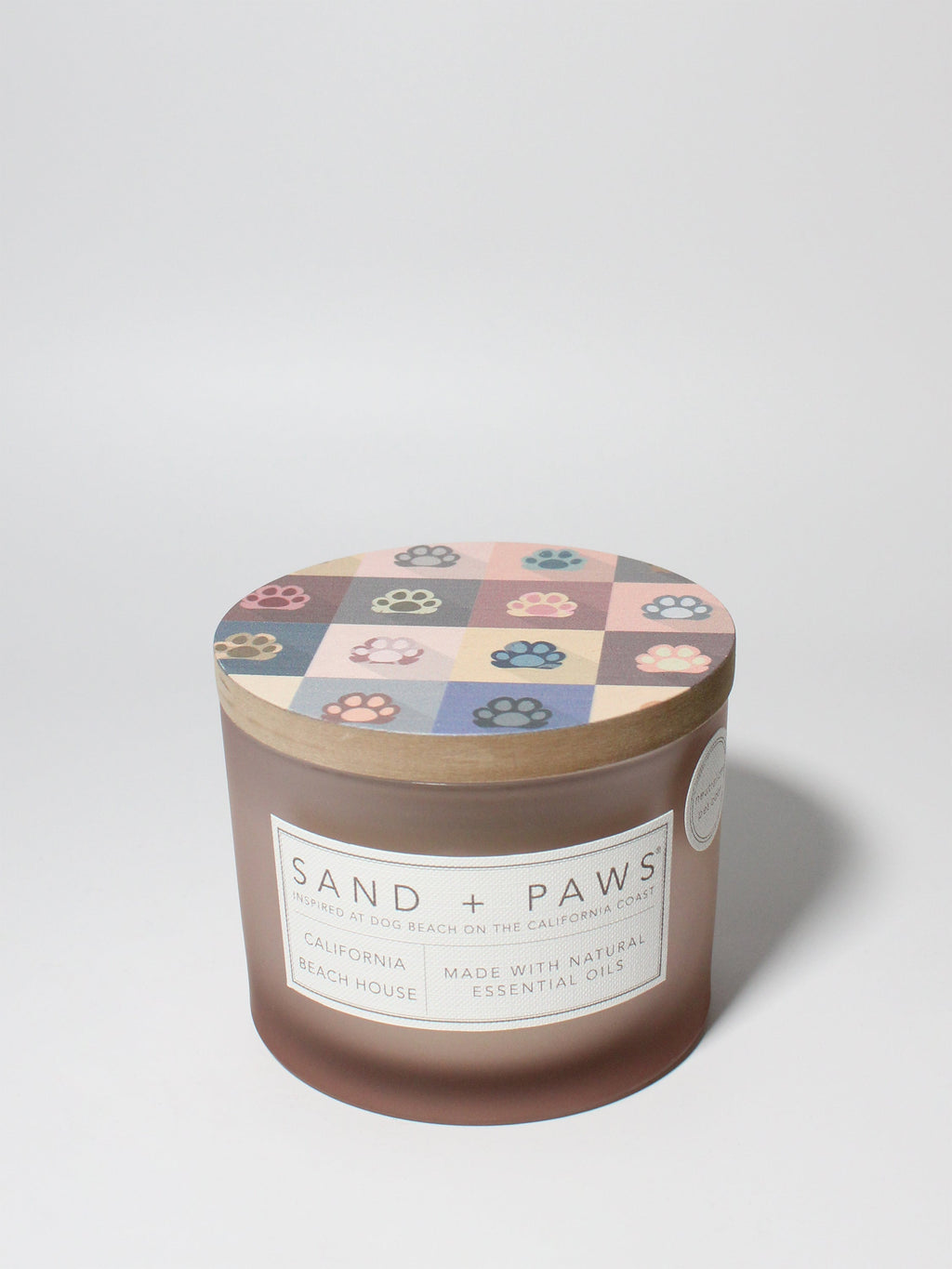 Sand + Paws California Beach House 12 oz scented candle - Signature Scent