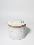 Sand + Paws Island Orchid 12 oz scented candle - Signature Scent