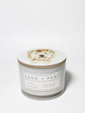 Sand + Paws Mango Tangerine 12 oz scented candle - Signature Scent