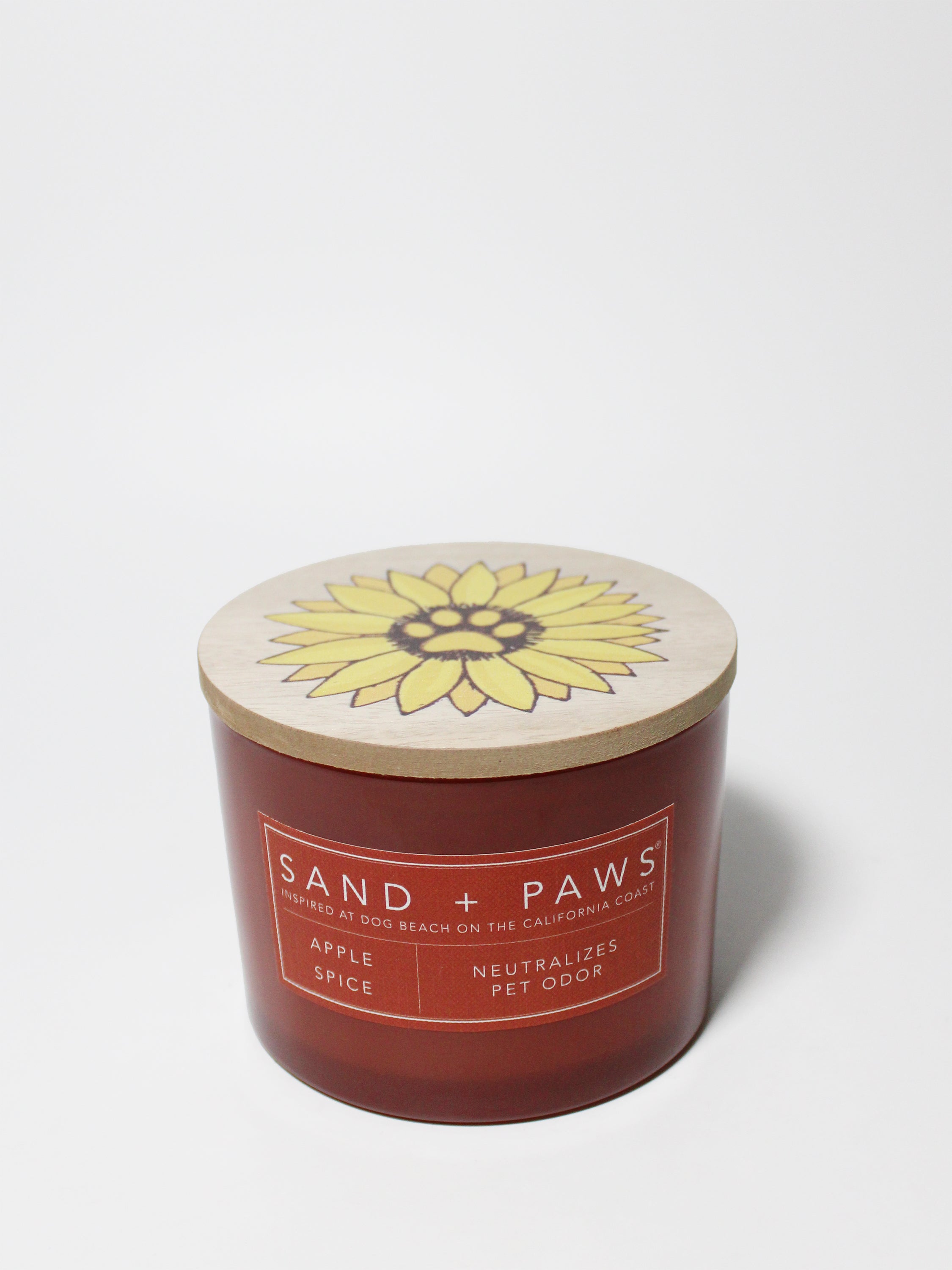 Sand + Paws Apple Spice 12 oz scented candle - Signature Scent