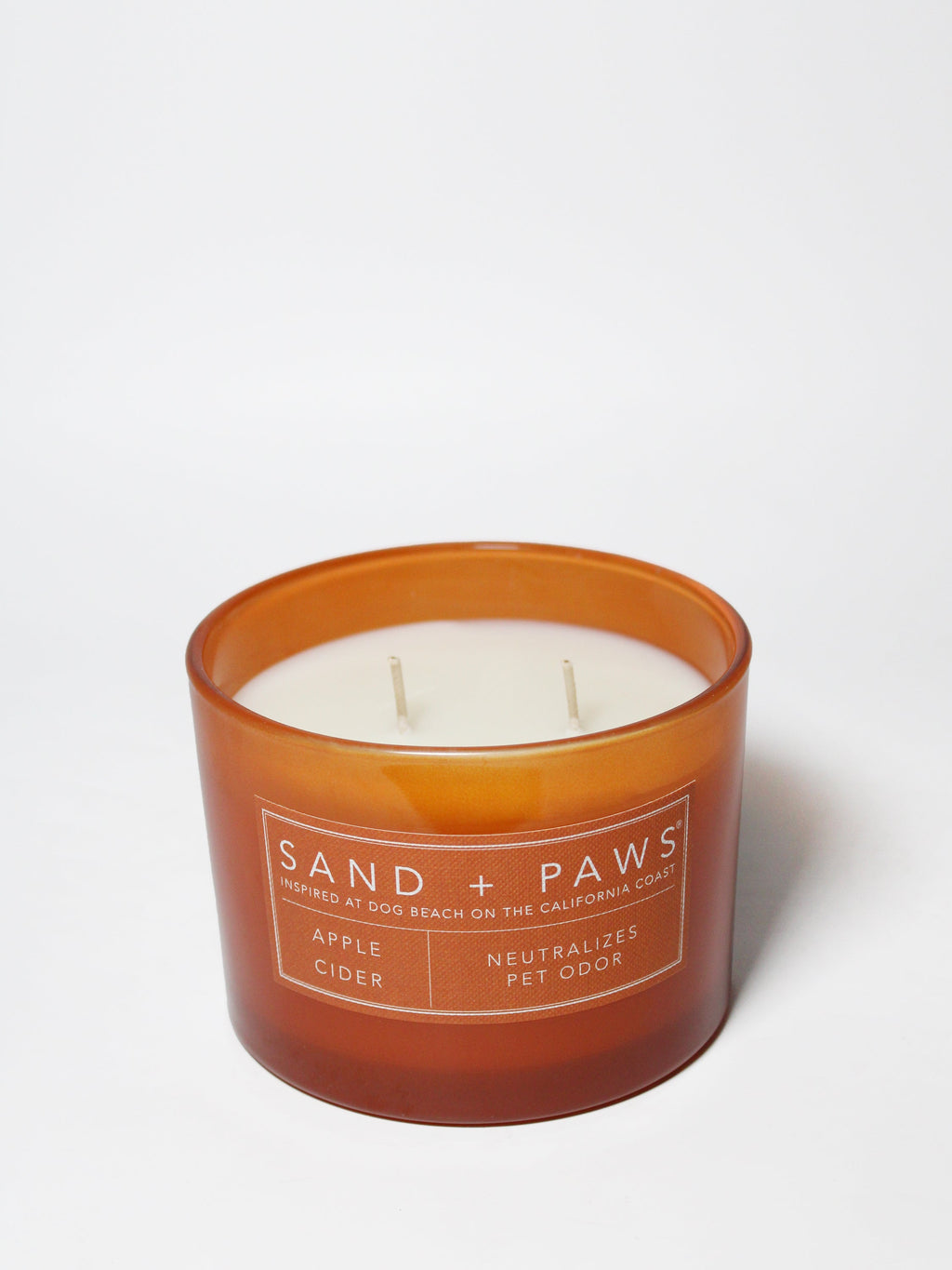 Sand + Paws Apple Cider 12 oz scented candle - Signature Scent