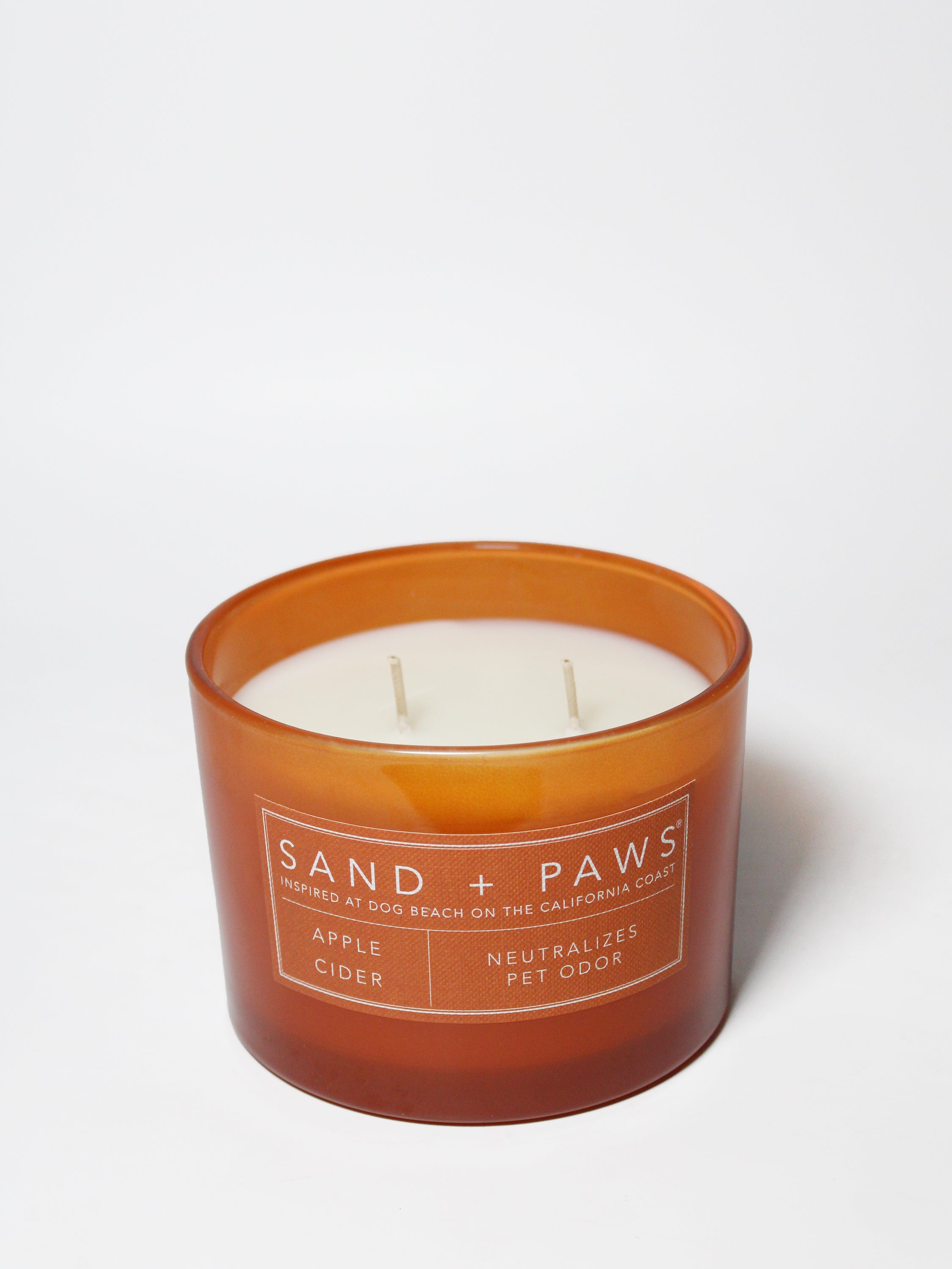 Sand + Paws Apple Cider 12 oz scented candle - Signature Scent