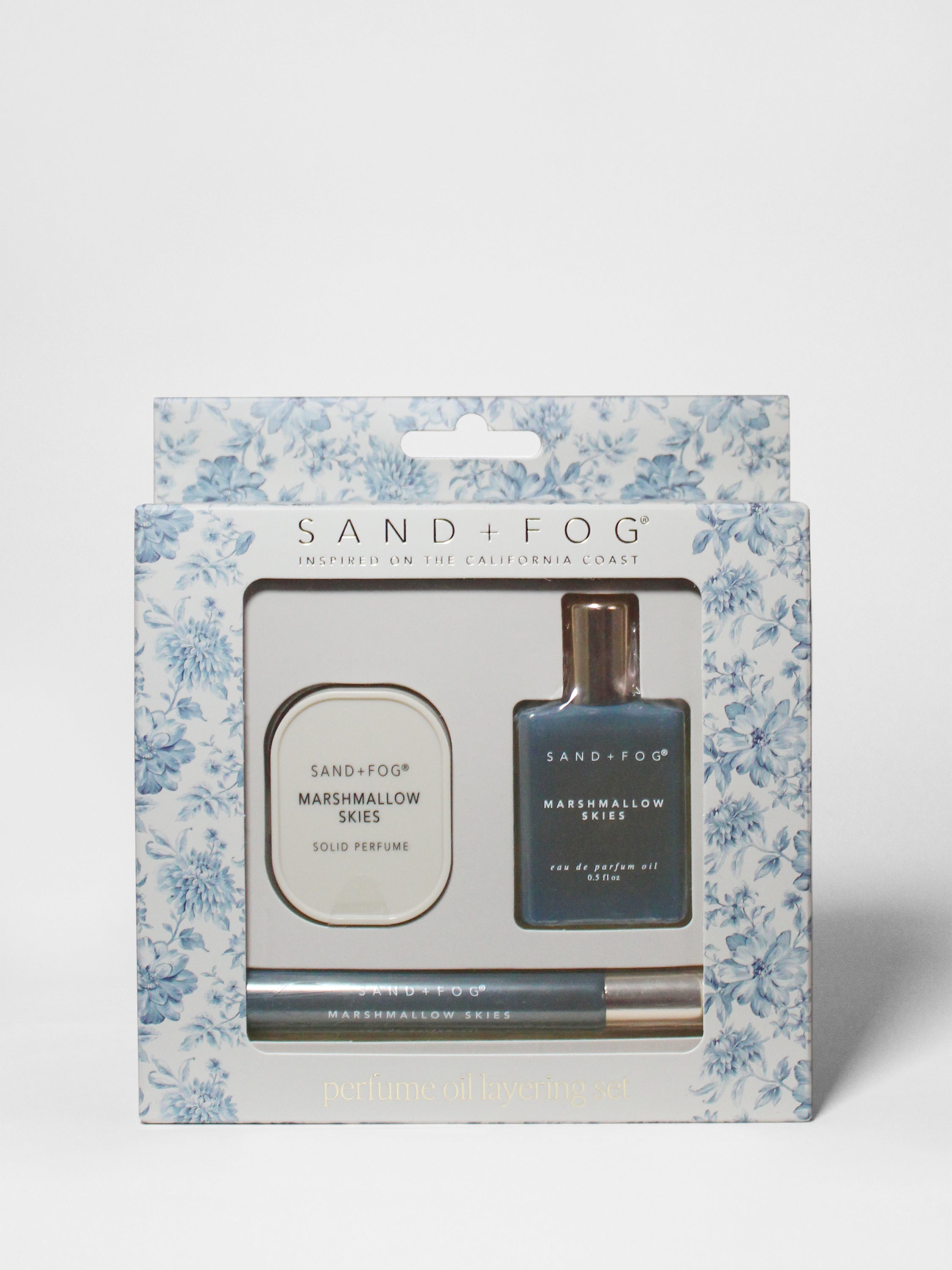 Perfume Oil Rollerballs and Solid Perfume Set - Marshmallow Skies - Signature Scent