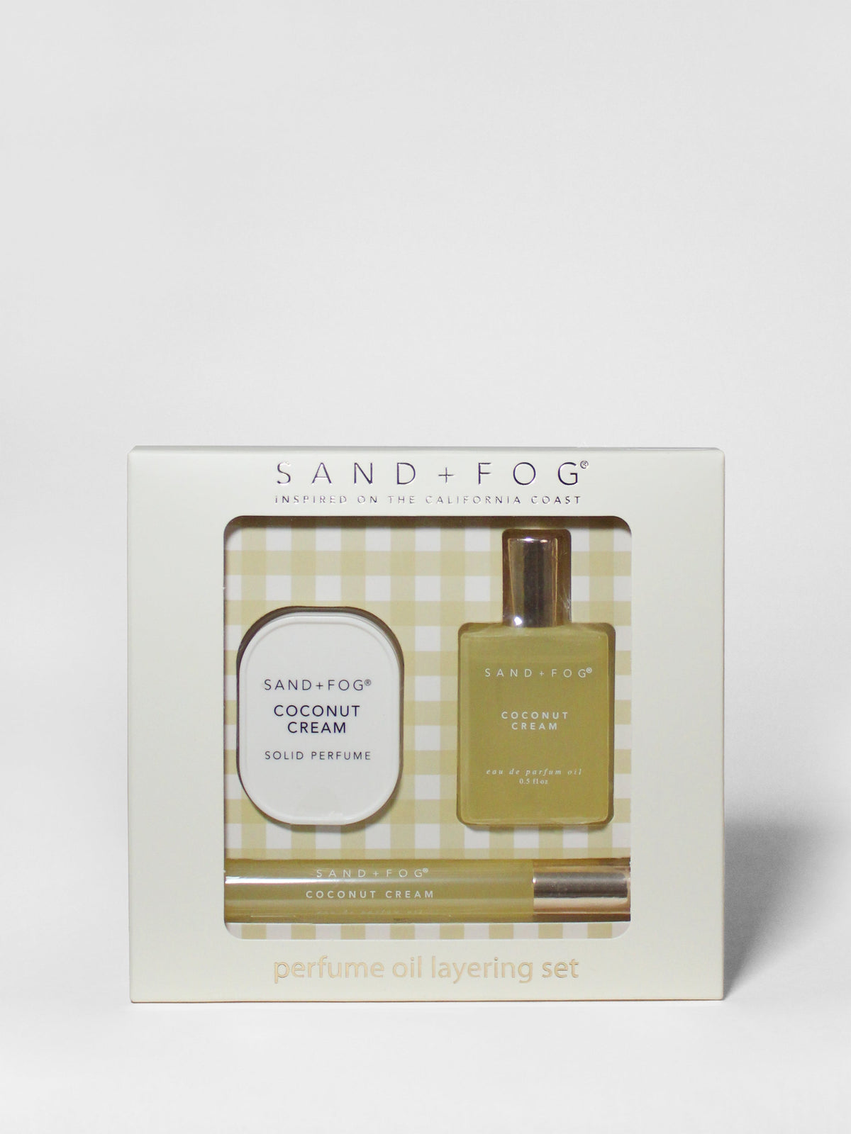 Perfume Oil Rollerballs and Solid Perfume Set - Coconut Cream - Signature Scent