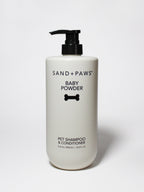 Sand + Paws Pet Shampoo & Conditioner - Baby Powder - Body Care