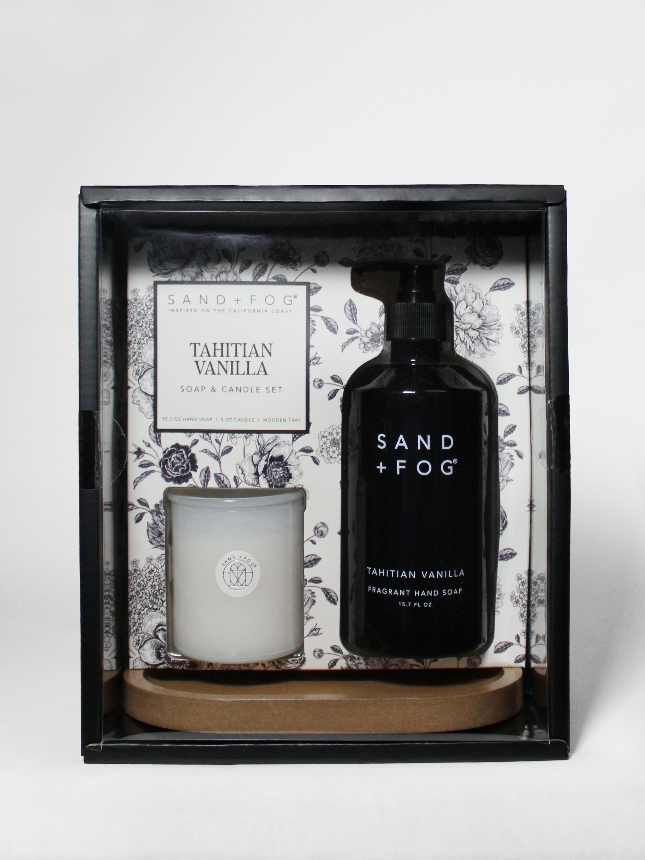 Tahitian Vanilla Hand Soap & Candle Set - Hand Care