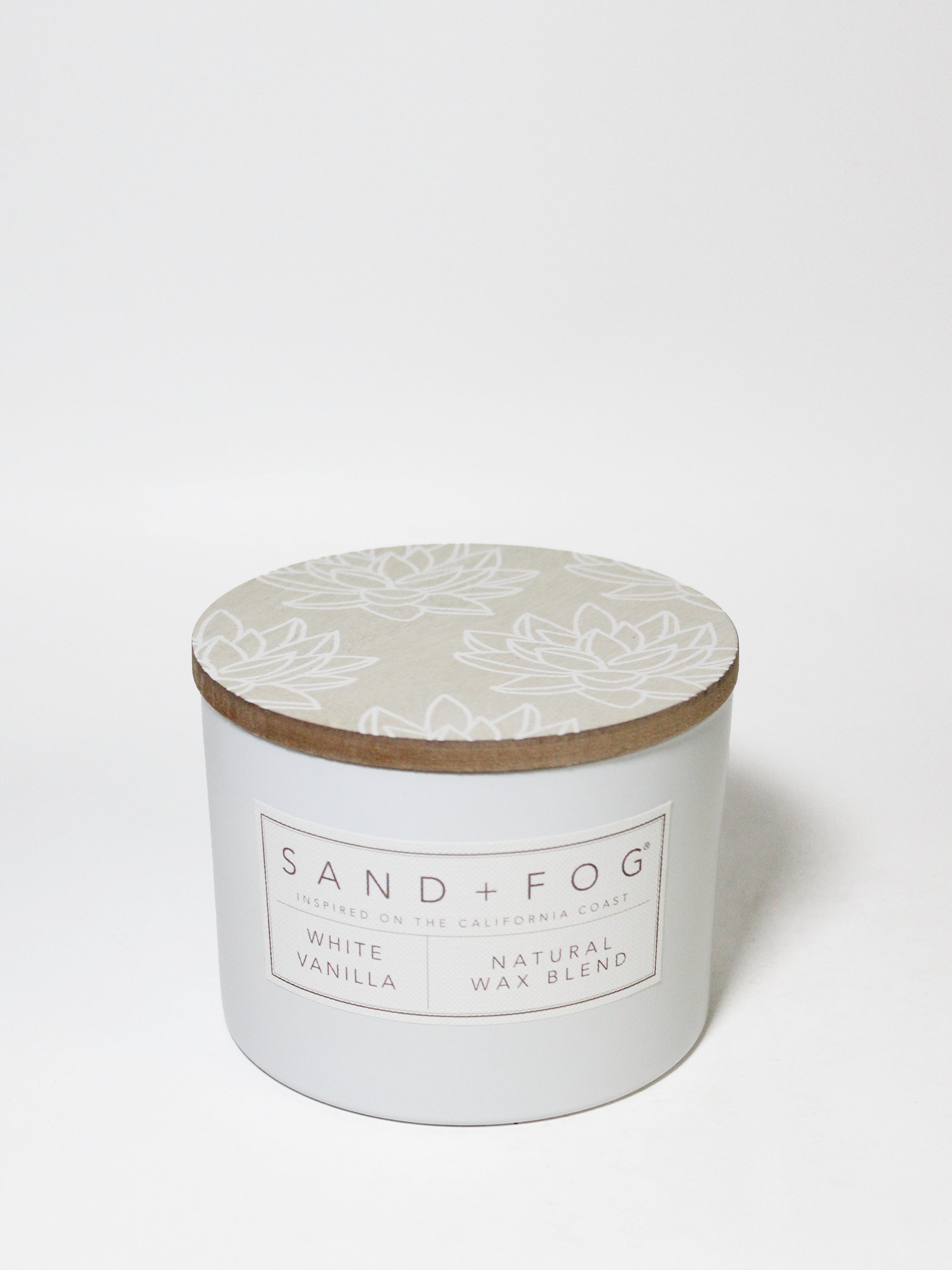 White Vanilla 12 oz scented candle - Scented Candle