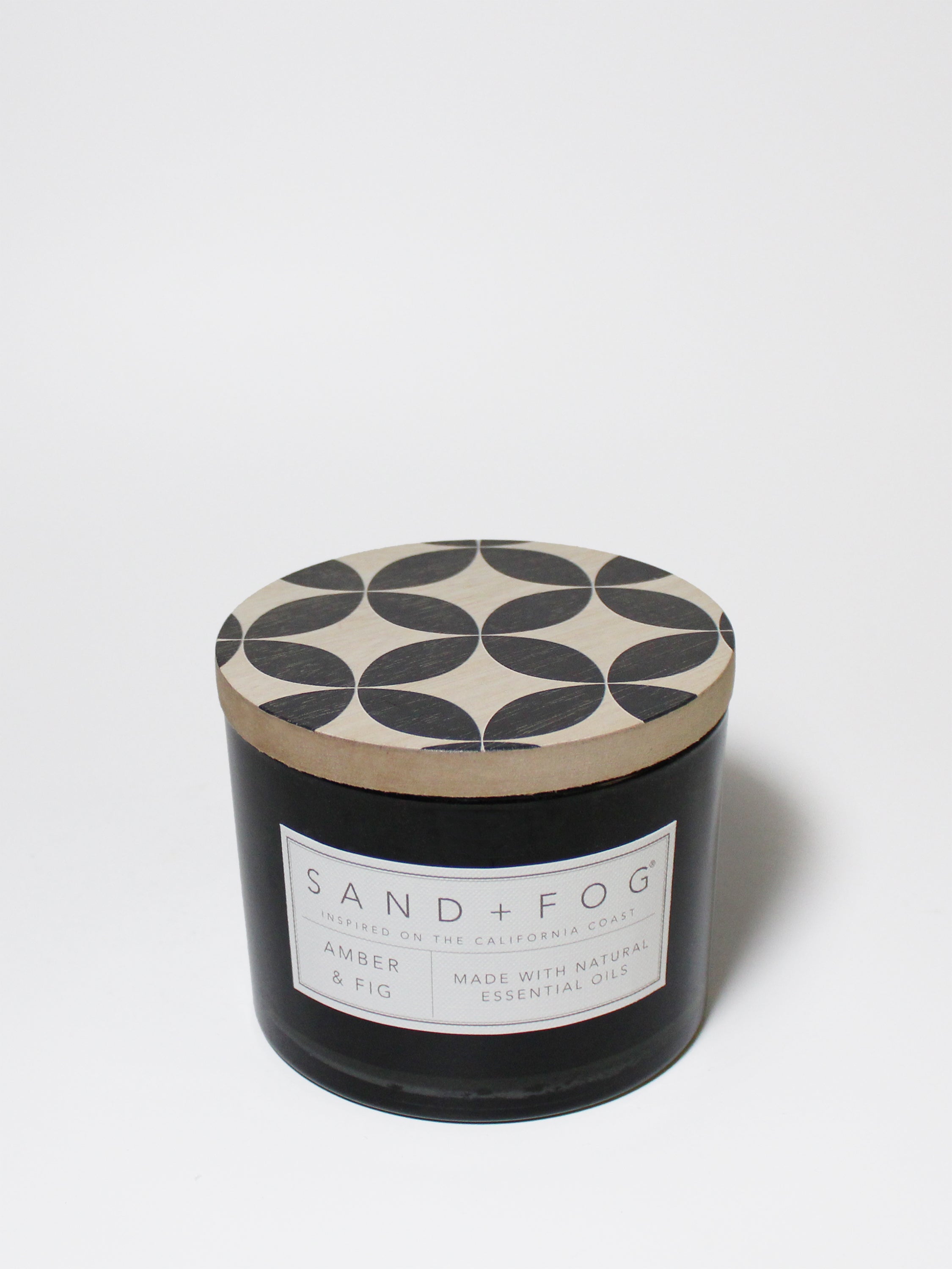 Amber & Fig 12 oz scented candle - Scented Candle