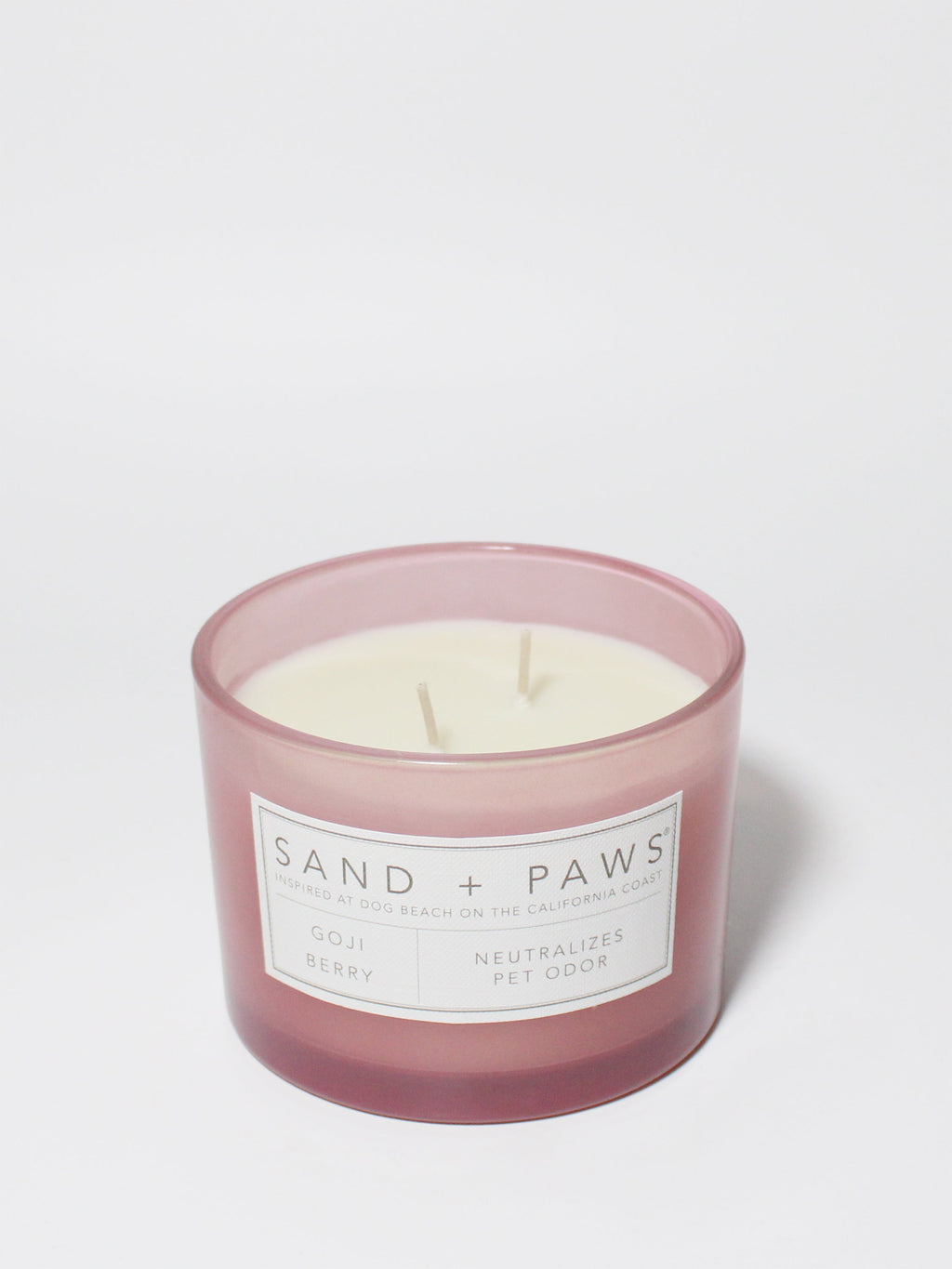 Sand + Paws Goji Berry 12 oz scented candle - Signature Scent