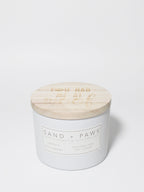 Sand + Paws Lemon & Red Currant 12 oz scented candle - Signature Scent