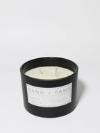 Sand + Paws White Vanilla 12 oz scented candle - Signature Scent