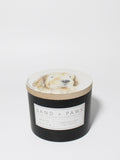 Sand + Paws White Vanilla 12 oz scented candle - Signature Scent