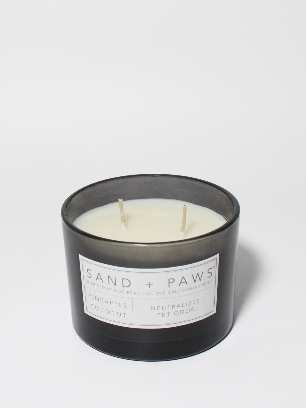 Sand + Paws Pineapple Coconut 12 oz scented candle - Signature Scent