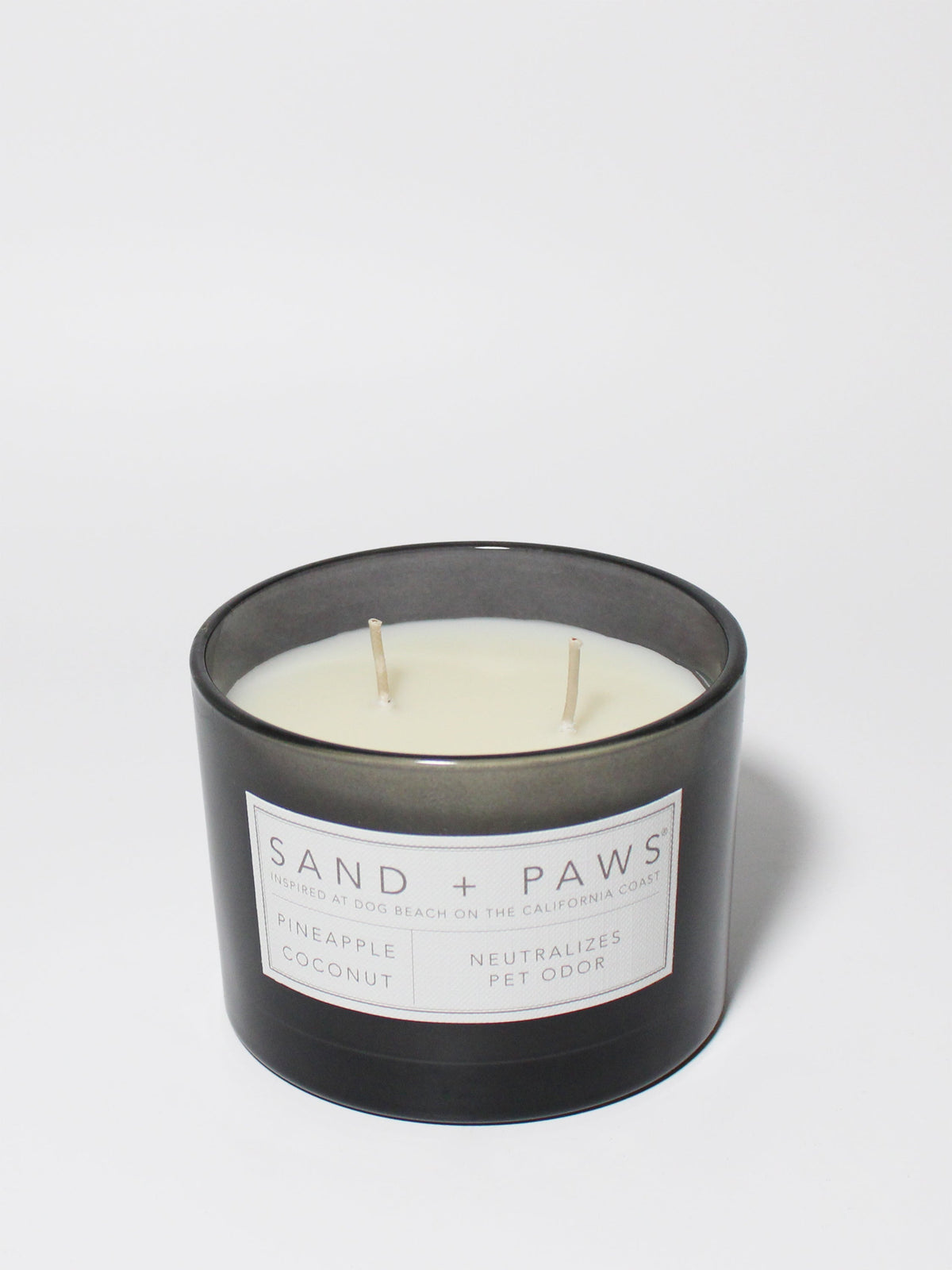 Sand + Paws Pineapple Coconut 12 oz scented candle - Signature Scent
