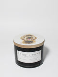 Sand + Paws Teakwood 12 oz scented candle - Signature Scent