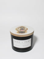 Sand + Paws Teakwood 12 oz scented candle - Signature Scent
