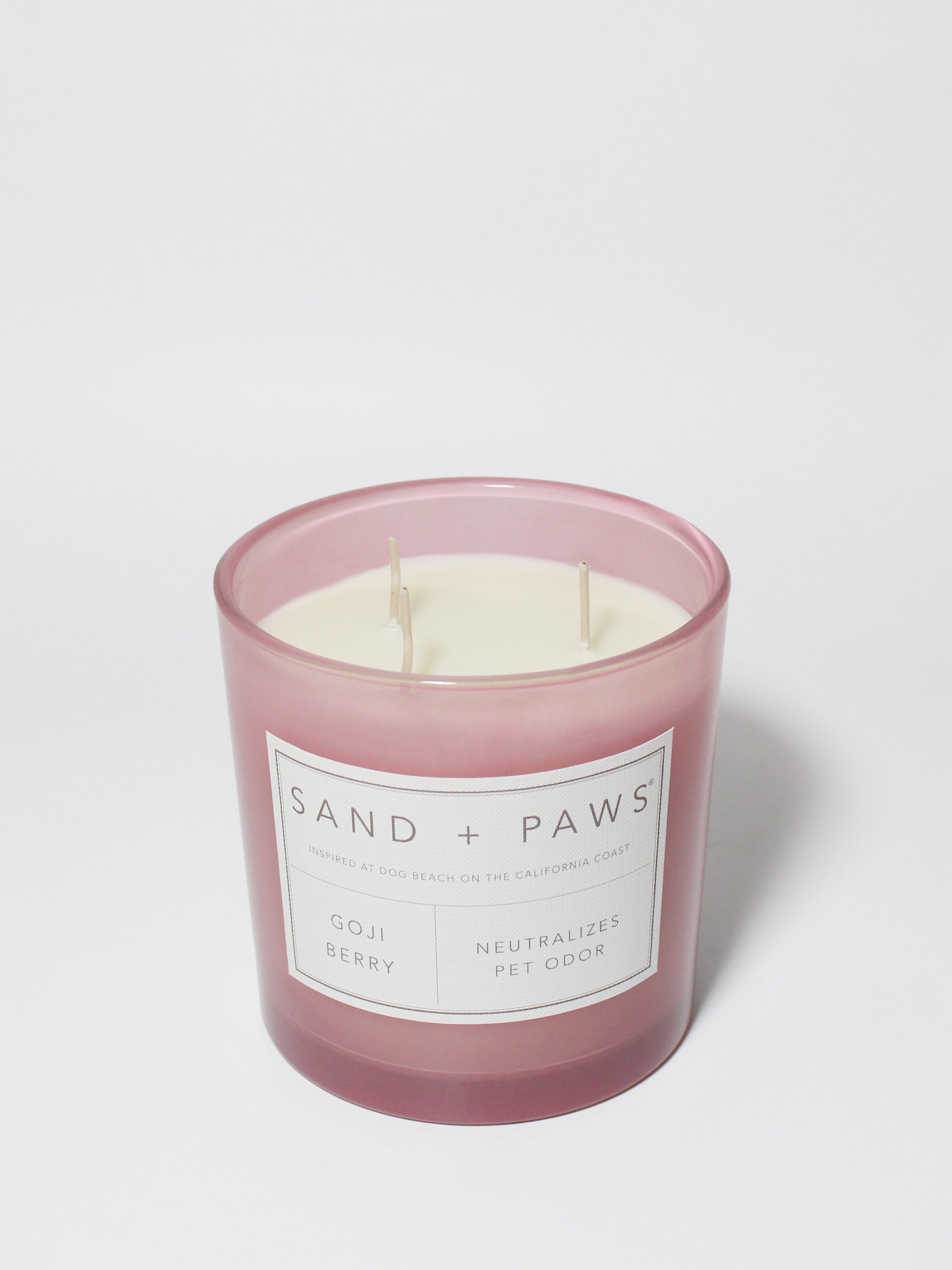 Sand + Paws Goji Berry 21 oz scented candle - Signature Scent