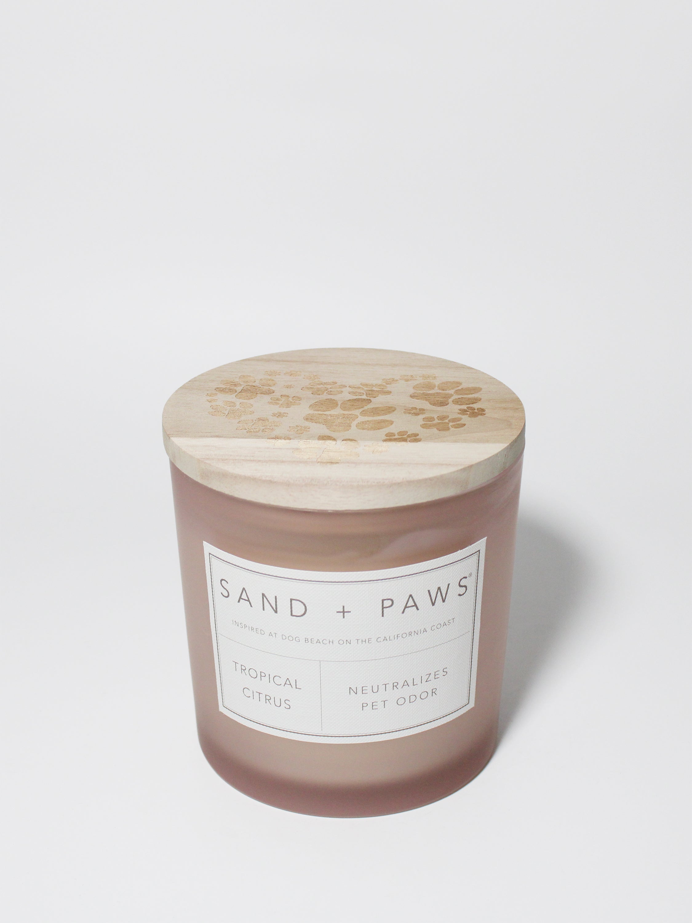 Sand + Paws Tropical Citrus 21 oz scented candle - Signature Scent