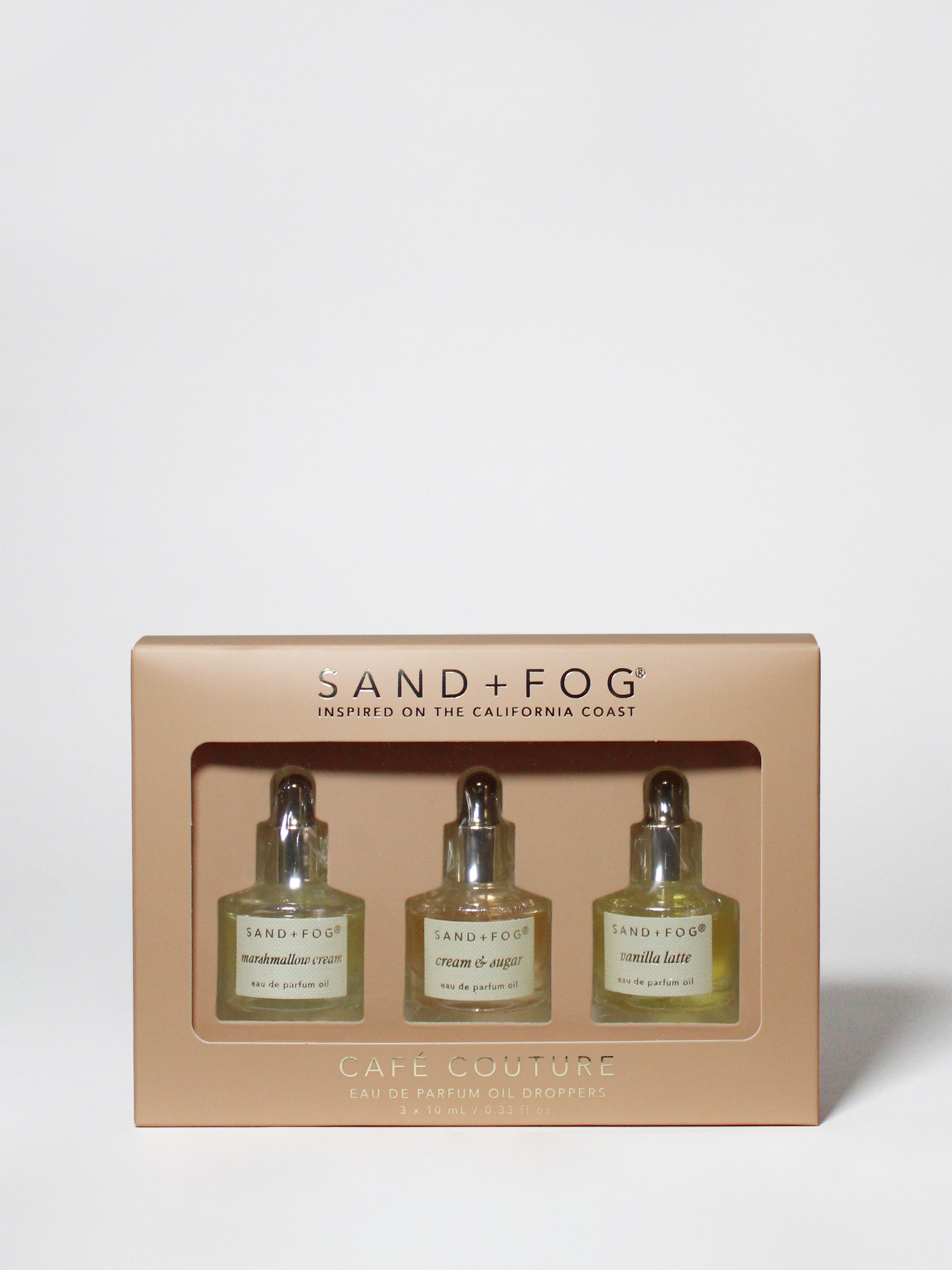 Exploratory Perfume Oil Dropper Set - Cafe Couture Collection - Signature Scent