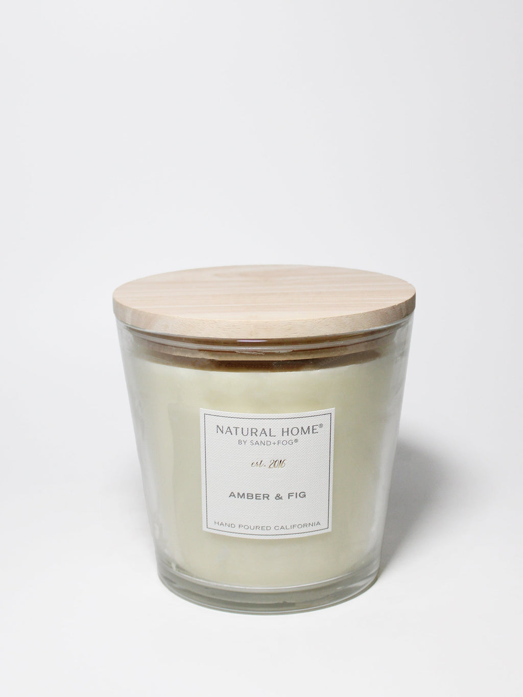 Amber & Fig Natural Home 31 oz scented candle - Signature Scent