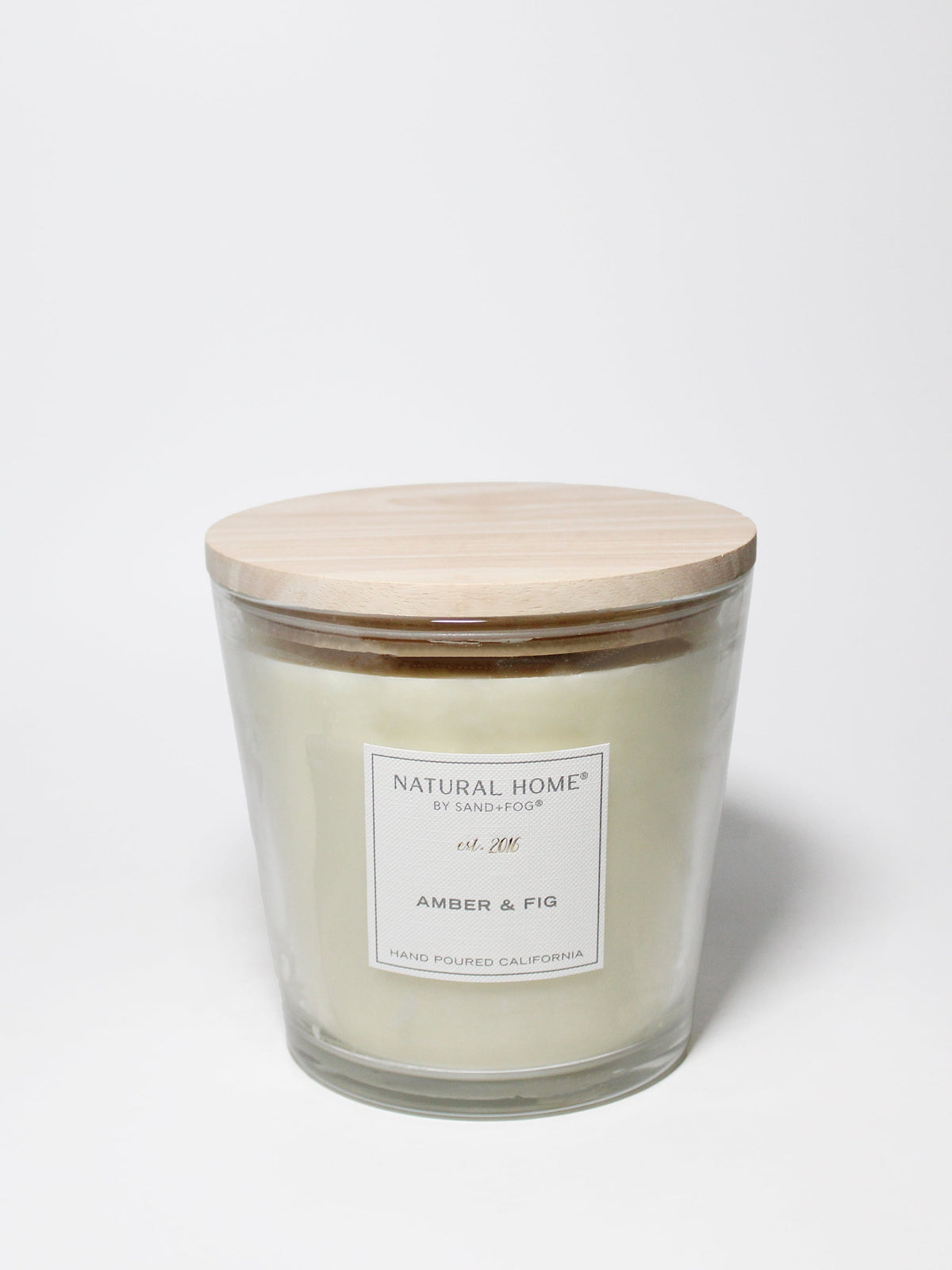 Amber & Fig Natural Home 31 oz scented candle - Signature Scent