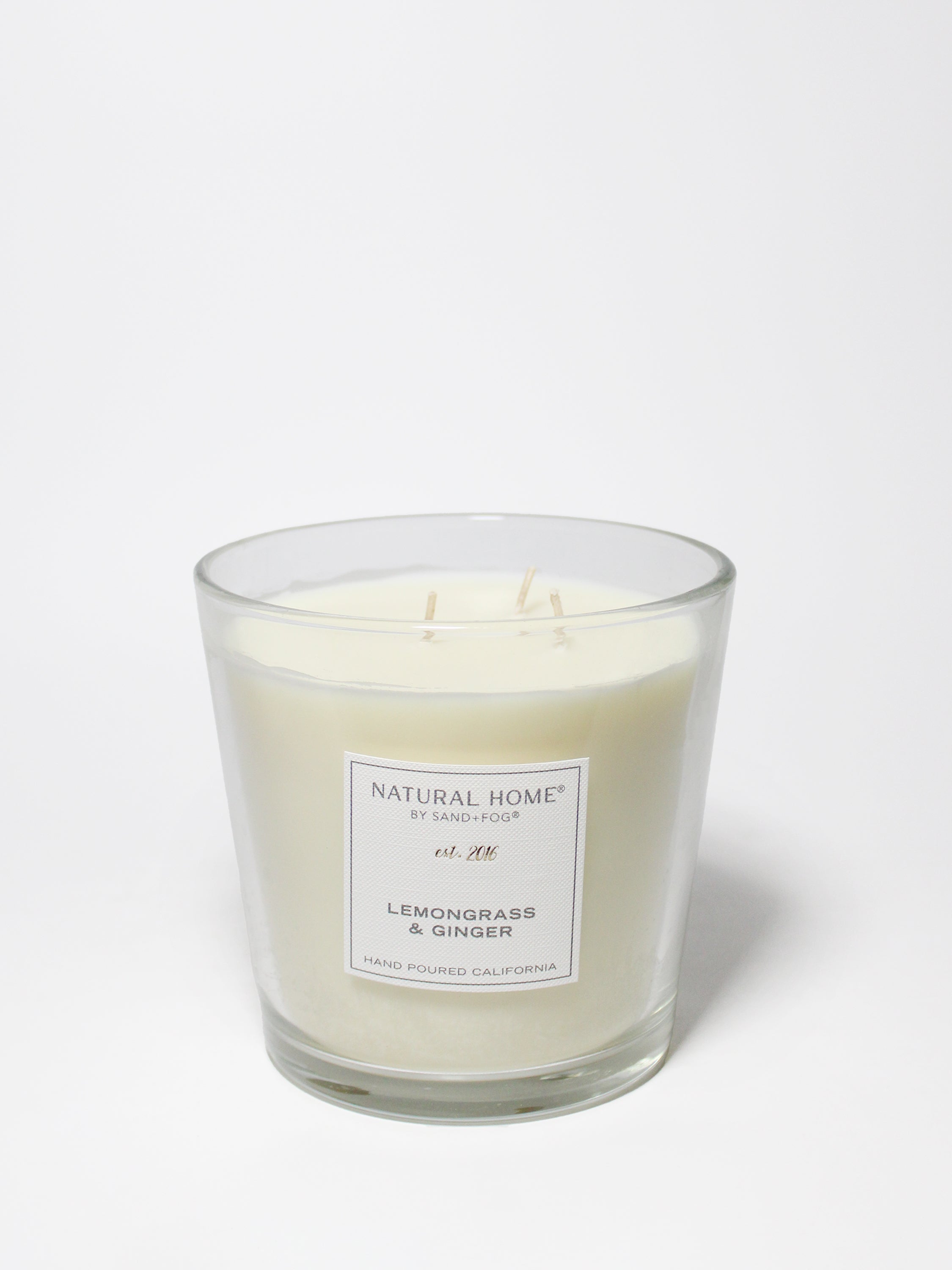 Lemongrass & Ginger Natural Home 31 oz scented candle - Signature Scent