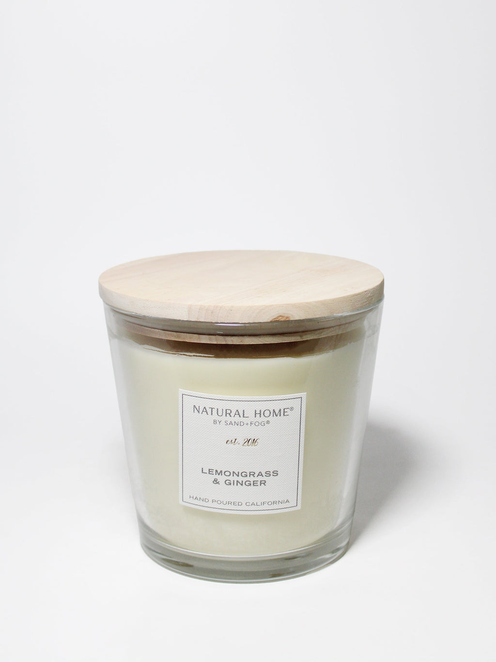 Lemongrass & Ginger Natural Home 31 oz scented candle - Signature Scent