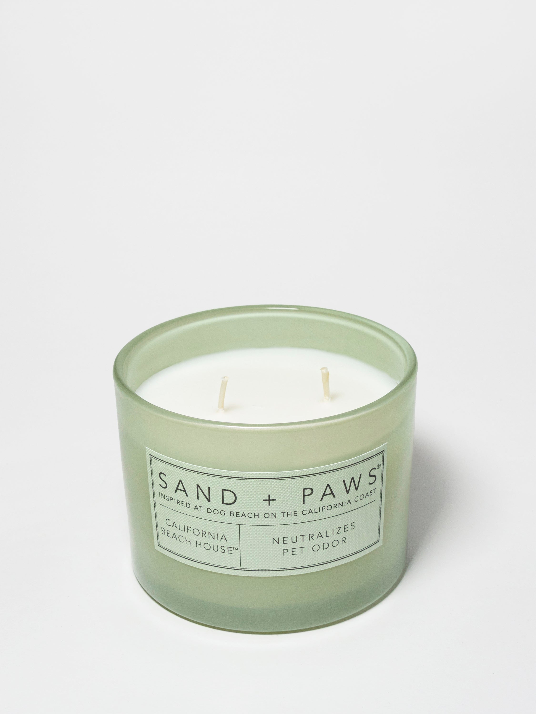 Sand + Paws California Beach House 12 oz scented candle - Signature Scent