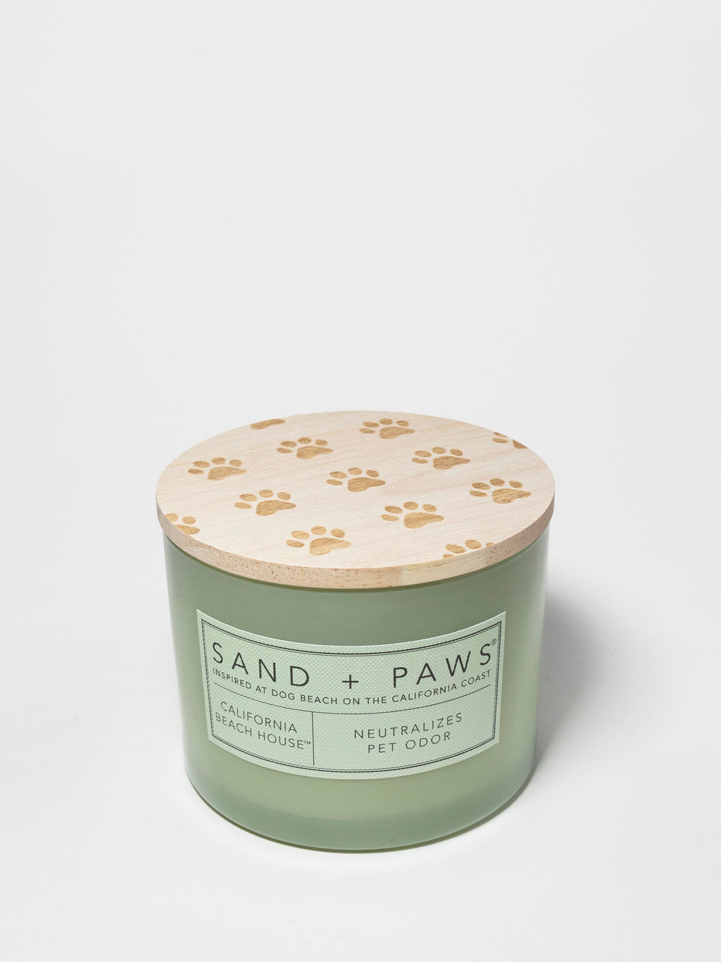 Sand + Paws California Beach House 12 oz scented candle - Signature Scent