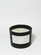 Sand + Paws Amber & Fig 12 oz scented candle - Signature Scent