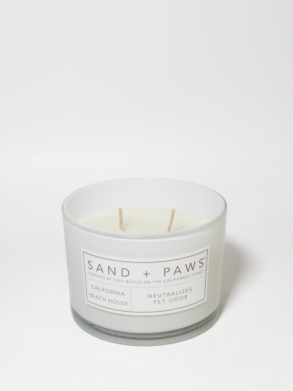 Sand + Paws California Beach House 12 oz scented candle - Signature Scent