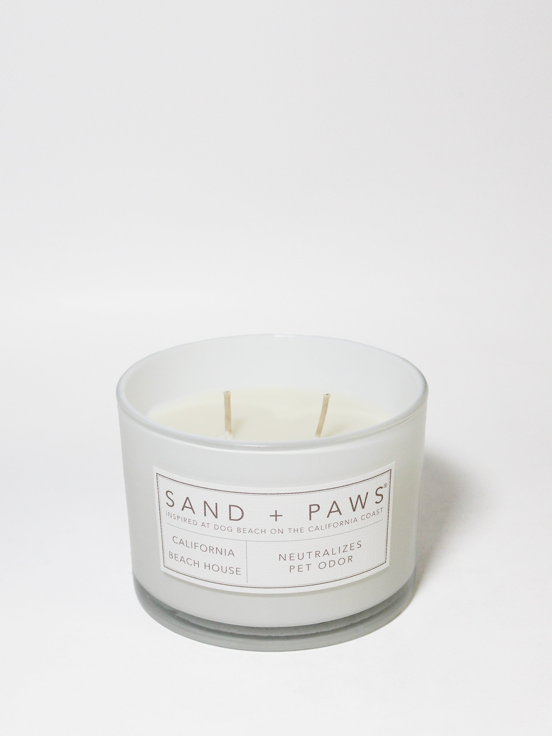 Sand + Paws California Beach House 12 oz scented candle - Signature Scent