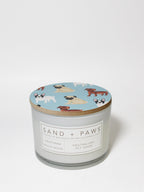 Sand + Paws California Beach House 12 oz scented candle - Signature Scent