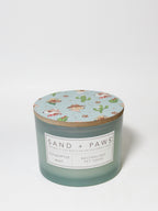Sand + Paws Eucalyptus Mint 12 oz scented candle - Signature Scent