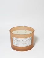 Sand + Paws Floral Bamboo 12 oz scented candle - Signature Scent