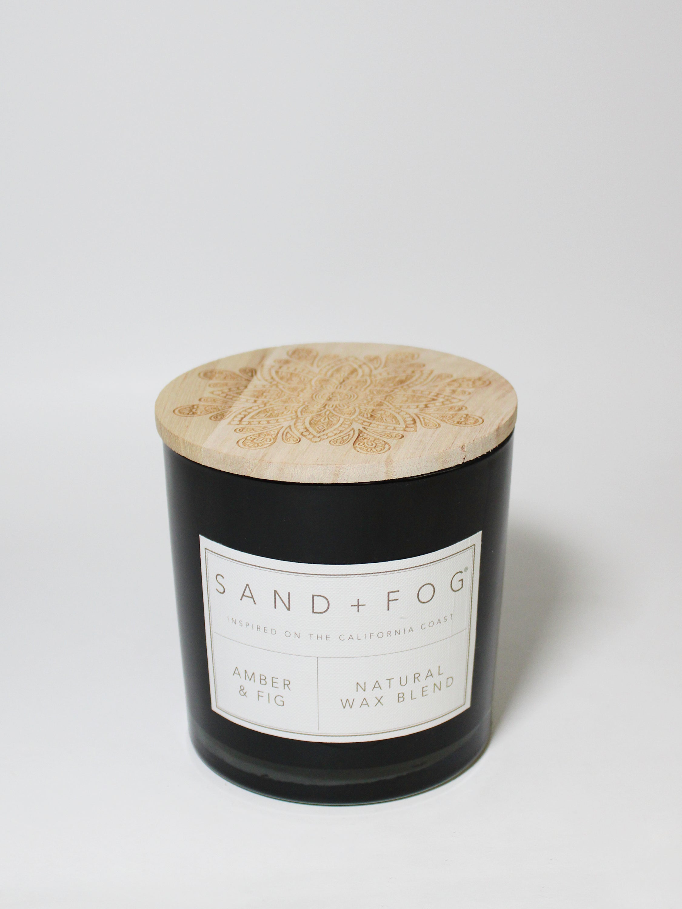 Amber & Fig 21 oz scented candle - Scented Candle