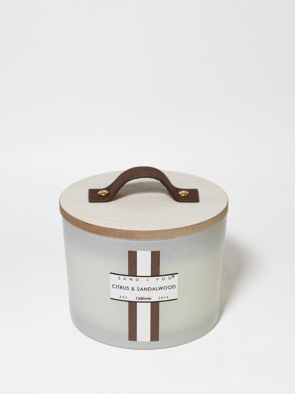 Citrus & Sandalwood 12 oz scented candle - Scented Candle