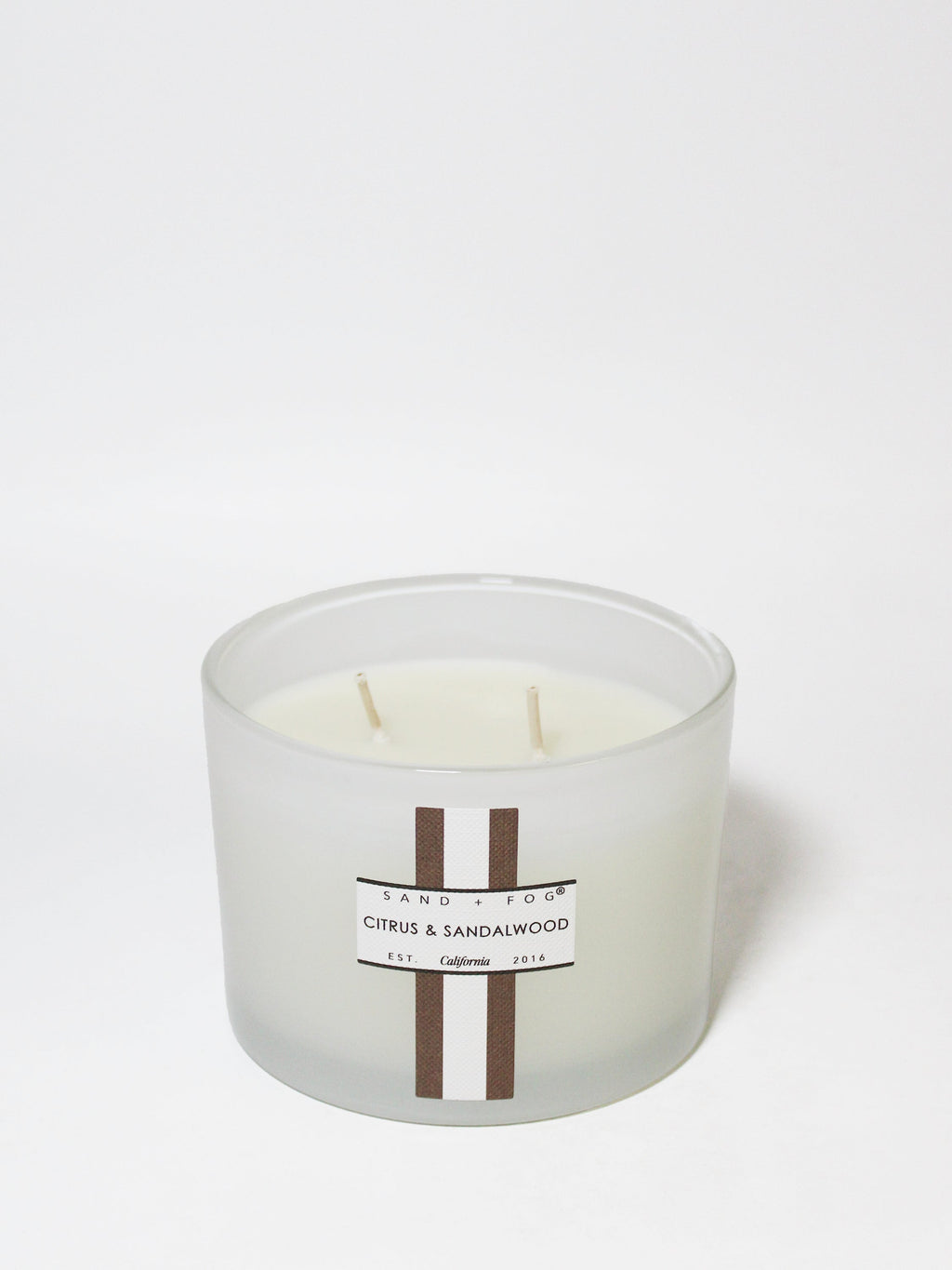 Citrus & Sandalwood 12 oz scented candle - Scented Candle