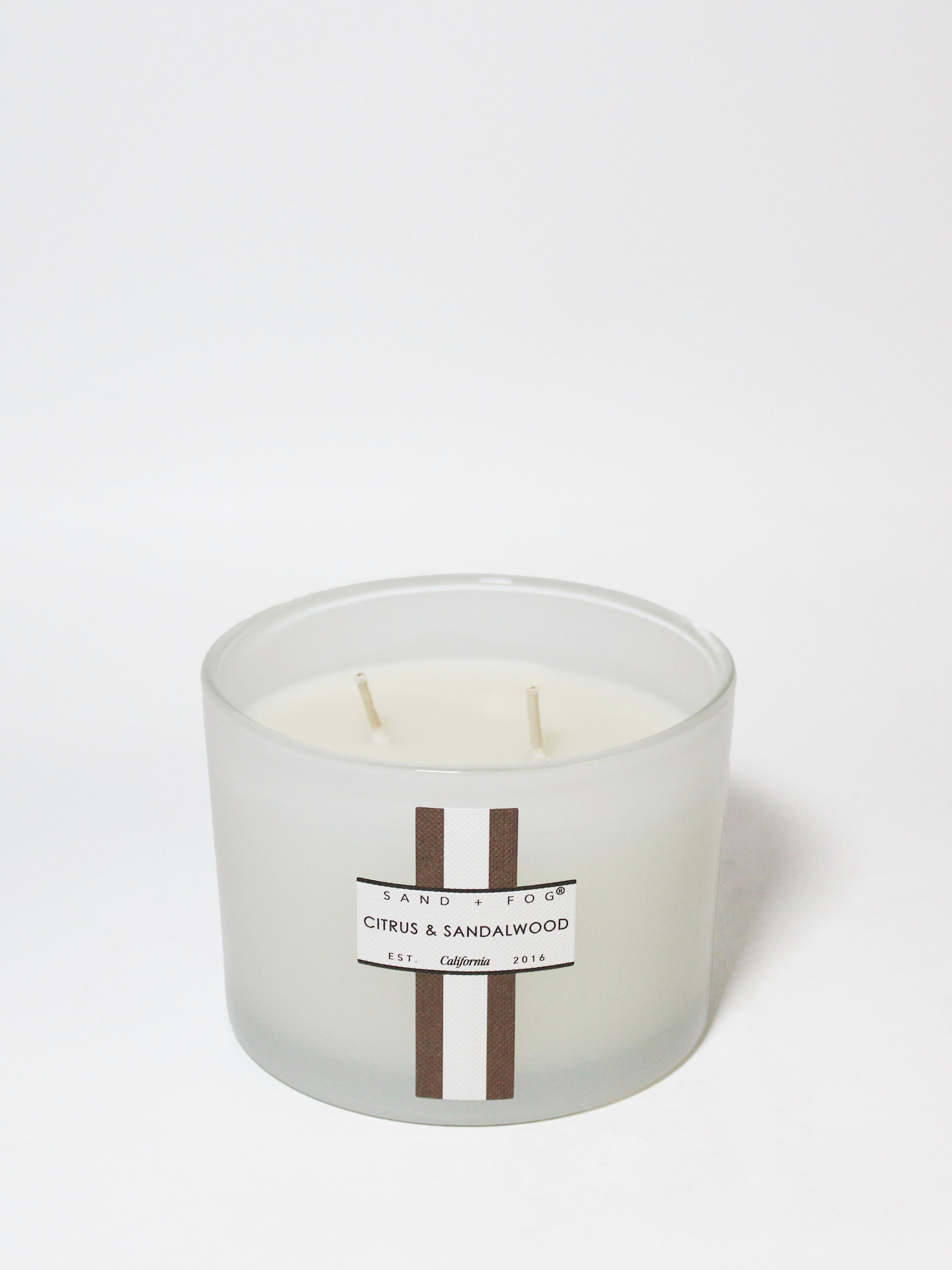 Citrus & Sandalwood 12 oz scented candle - Scented Candle